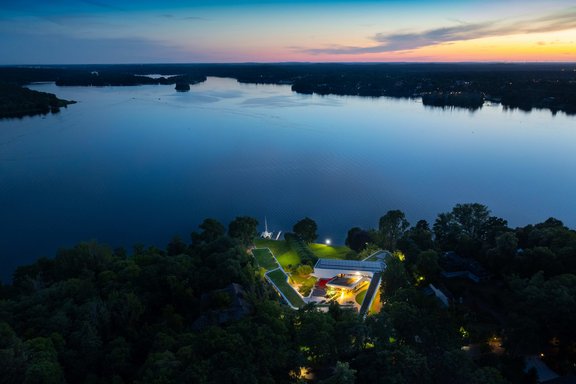 Schwanenwerder bei Nacht