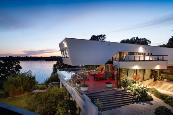 Panoramablick auf den Wannsee