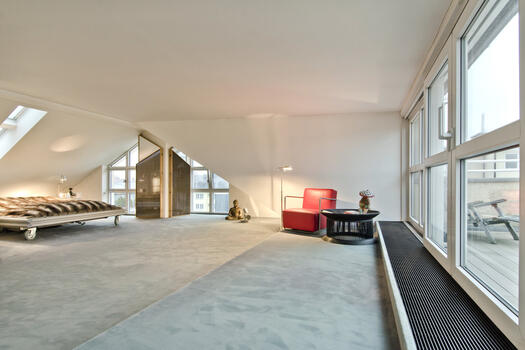 Gallery sleeping area
