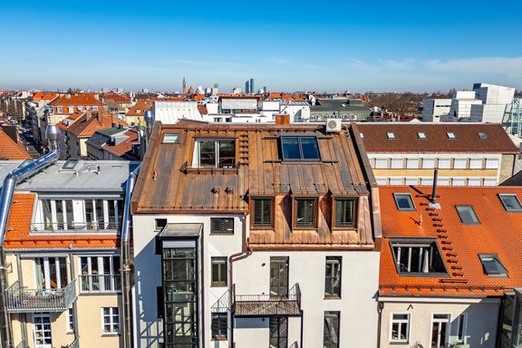 Dachgeschoss über zwei Ebenen