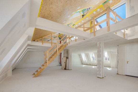 Für den Ausbau vorbereiteter Ist-Zustand