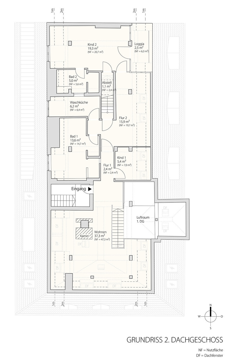 Grundriss 2 DG
