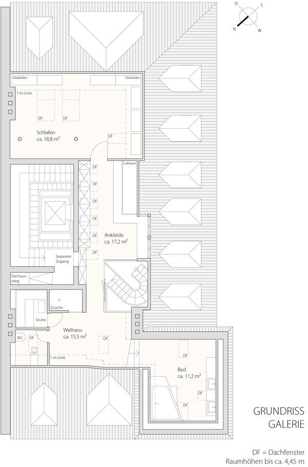 Grundriss 5 OG