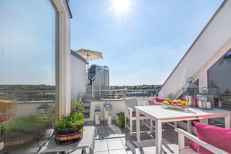 Spektakuläre Dachterrassen-Wohnung mit Panoramablick