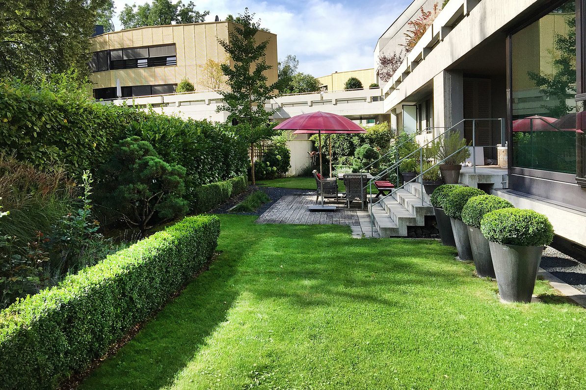 Garden and terrace