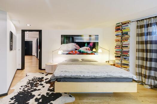 Second bedroom with shower room and sauna
