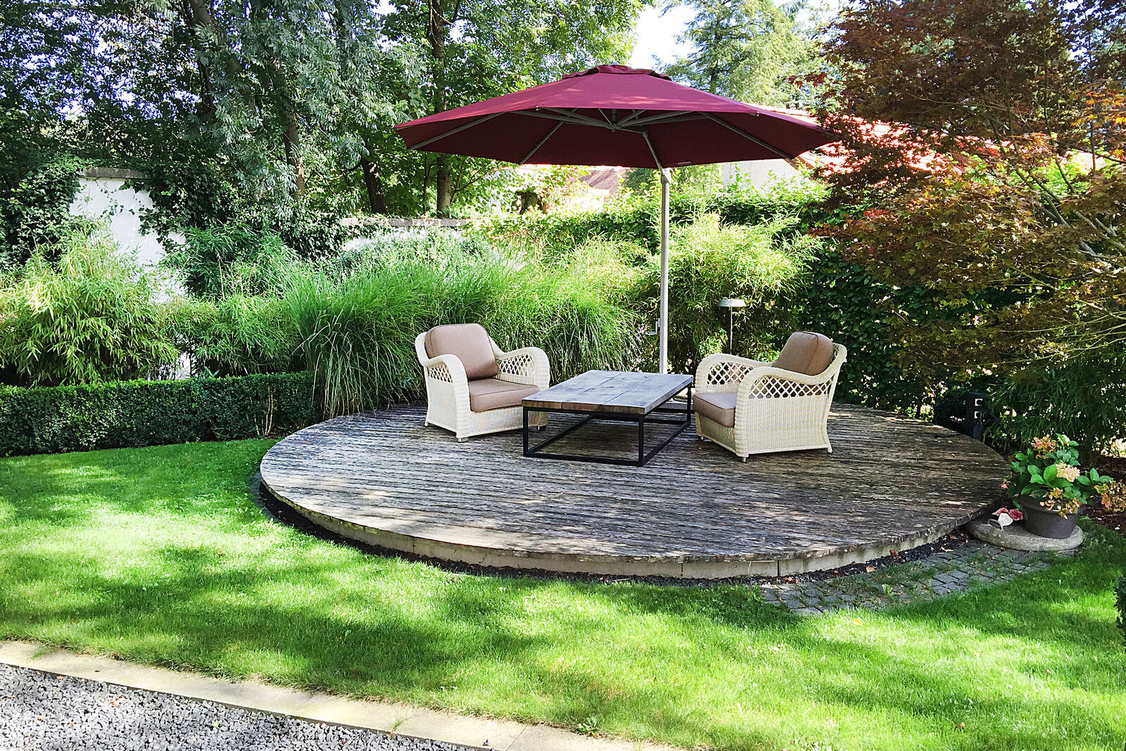 Garten Sitzbereich