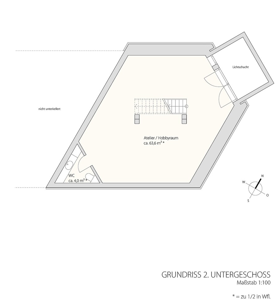 Grundriss 2UG