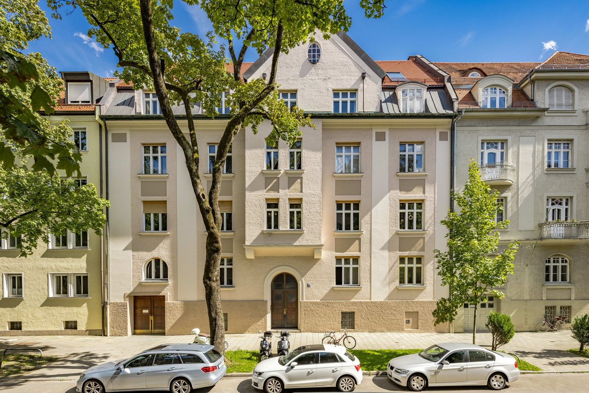 Representative art nouveau old building