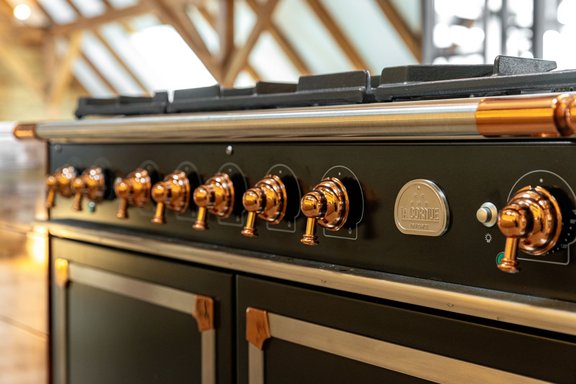 5-flammiger Gasherd von La Cornu