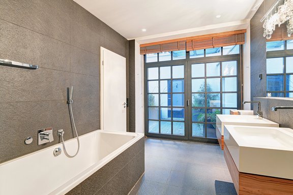 Masterbad mit Patio Zugang