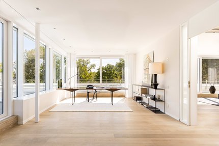 Herrliche Blicke ins Grüne