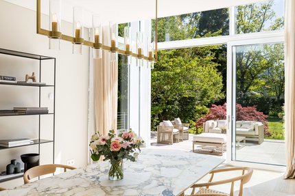 Essbereich mit Terrassenzugang