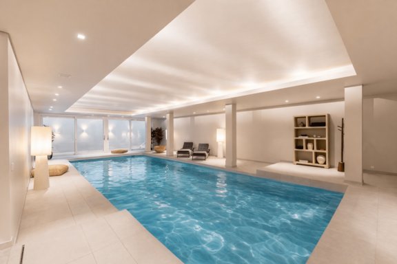 Wellness area with access to the garden