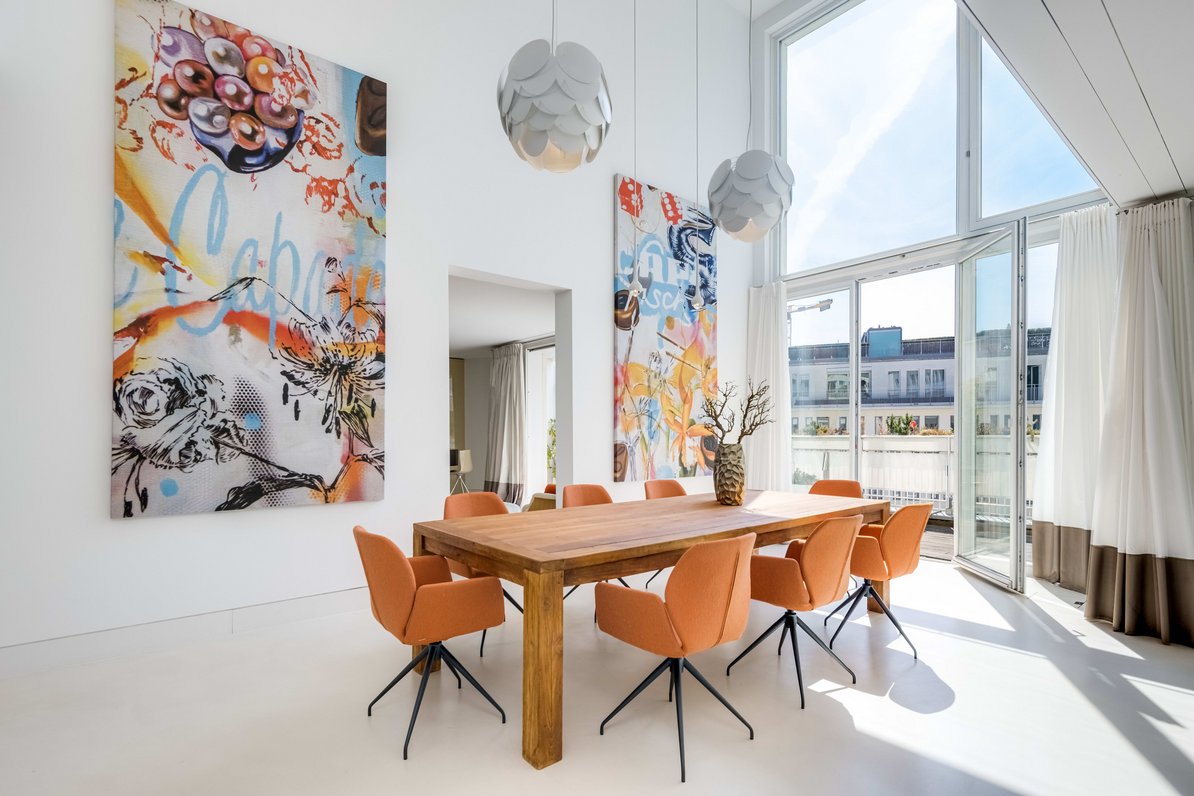 Wände als Galeriefläche