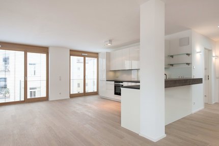 Einbauküche mit Esstheke