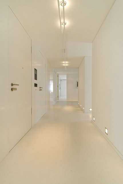 Spacious reception area