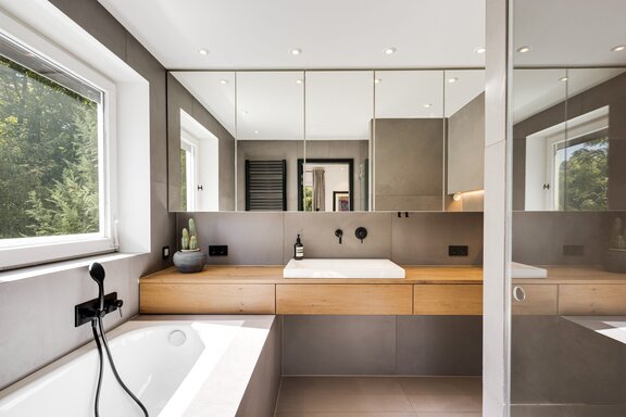 Master Bathroom with Natural Light