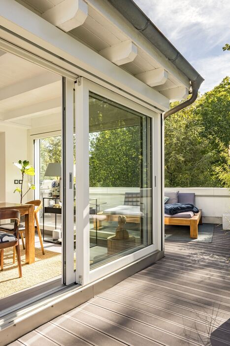 Dachterrasse mit Aussicht