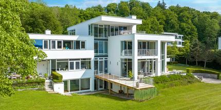 Spectacular villa property on park land with breathtaking views over Lake Starnberg