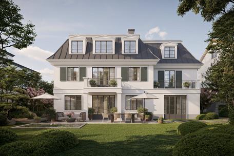 Spitzenlage im Herzogpark: Grundstück mit Bauvorbescheid für Familienvilla an nobelster Adresse