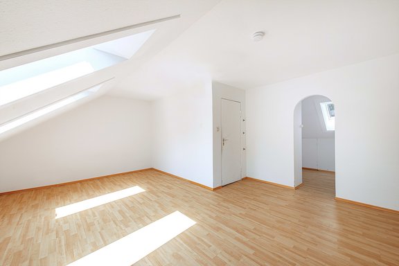 Attic bedroom
