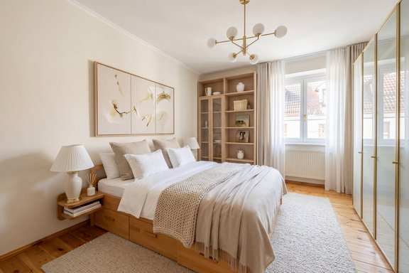 Sleeping (virtually furnished)