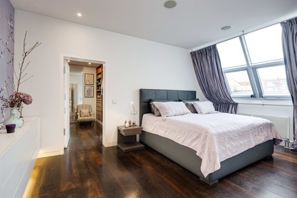 Master bedroom with dressing room and en-suite bathroom