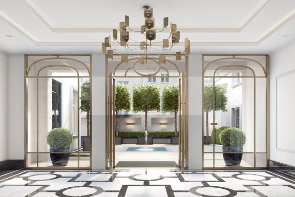 Atemberaubendes Entree Illustr.