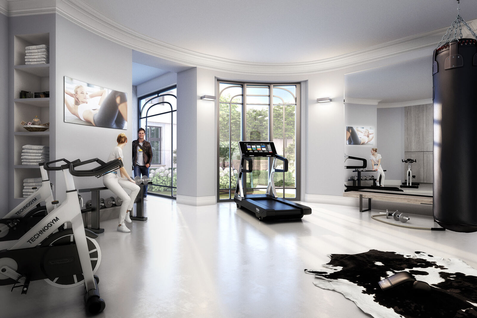 Fitnessraum (Illustr.)