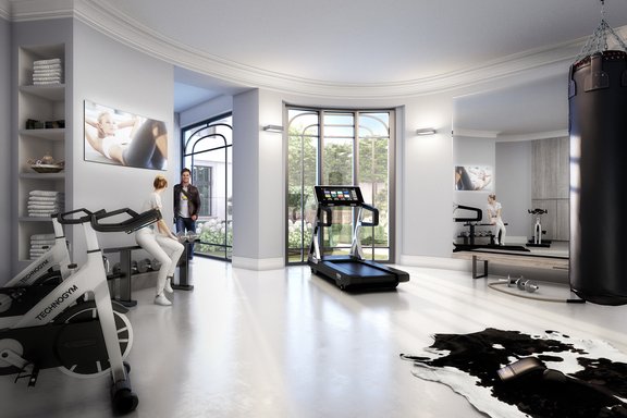 Fitnessraum (Illustr.)