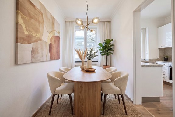 Essdiele und Küche (Visu)