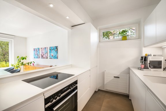 Küche mit Markengeräten