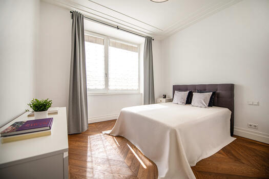 Bedroom with plenty of natural light