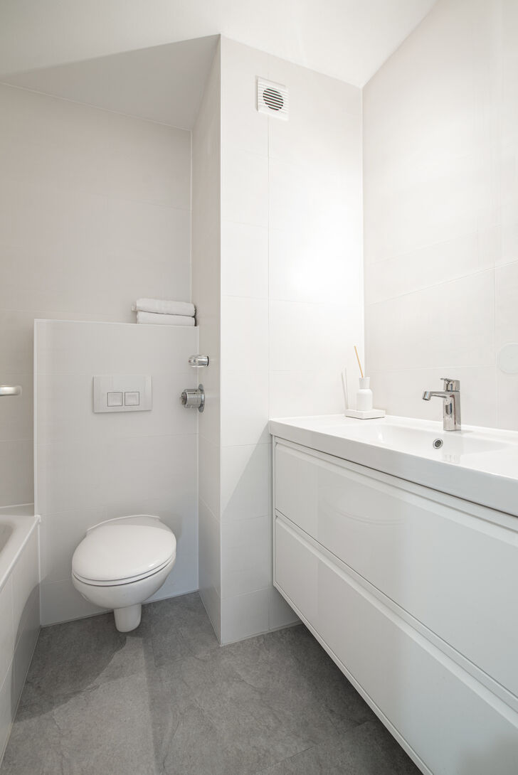 Modernisiertes Badezimmer
