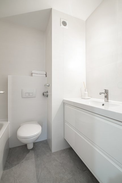 Modernisiertes Badezimmer