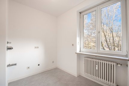 Küche wird noch montiert