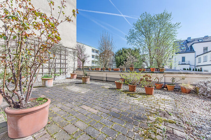 Herrliche Terrasse