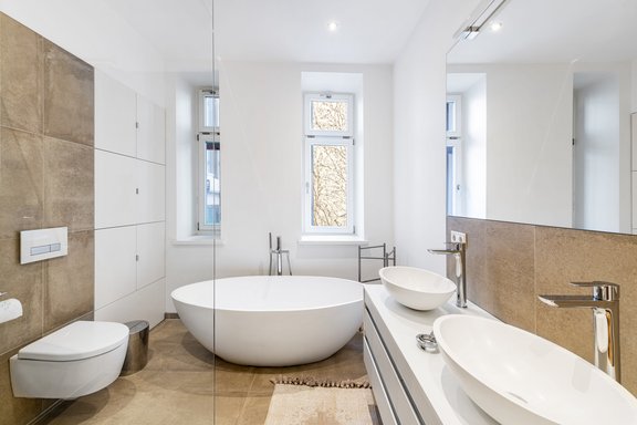 Stilvolles Design-Bad