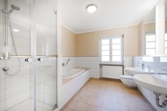 Komfortables Badezimmer