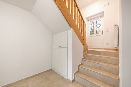 Treppenhaus mit Stauraum