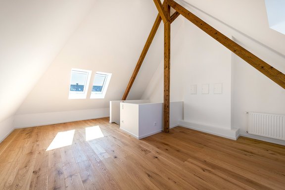 Galerie im Dachgeschoss