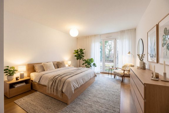 Schlafzimmer (Visualisierung)