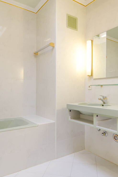 Badezimmer mit Lichtkuppel