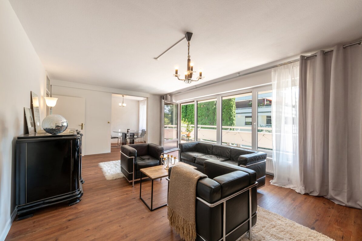 Spacious living area