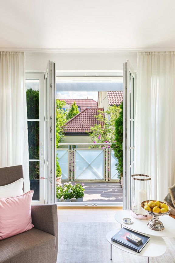 Charmanter Süd-Balkon