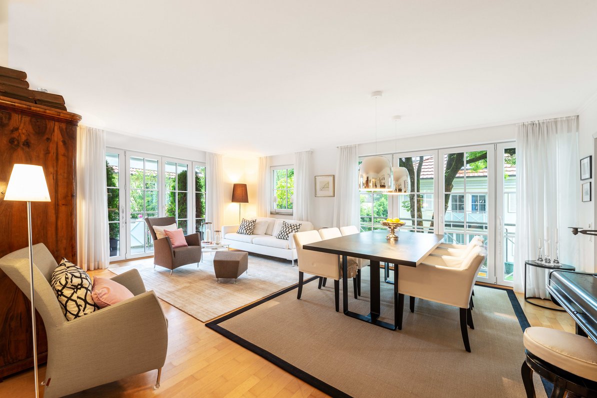 Light-filled 3-room apartment
