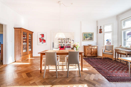 Living- dining area