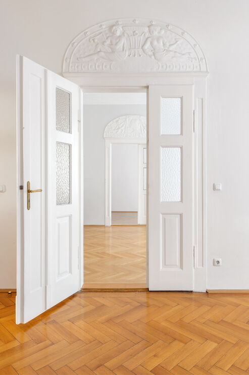 Prächtige Stuckdetails