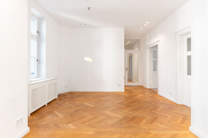 Offen gestalteter Essbereich